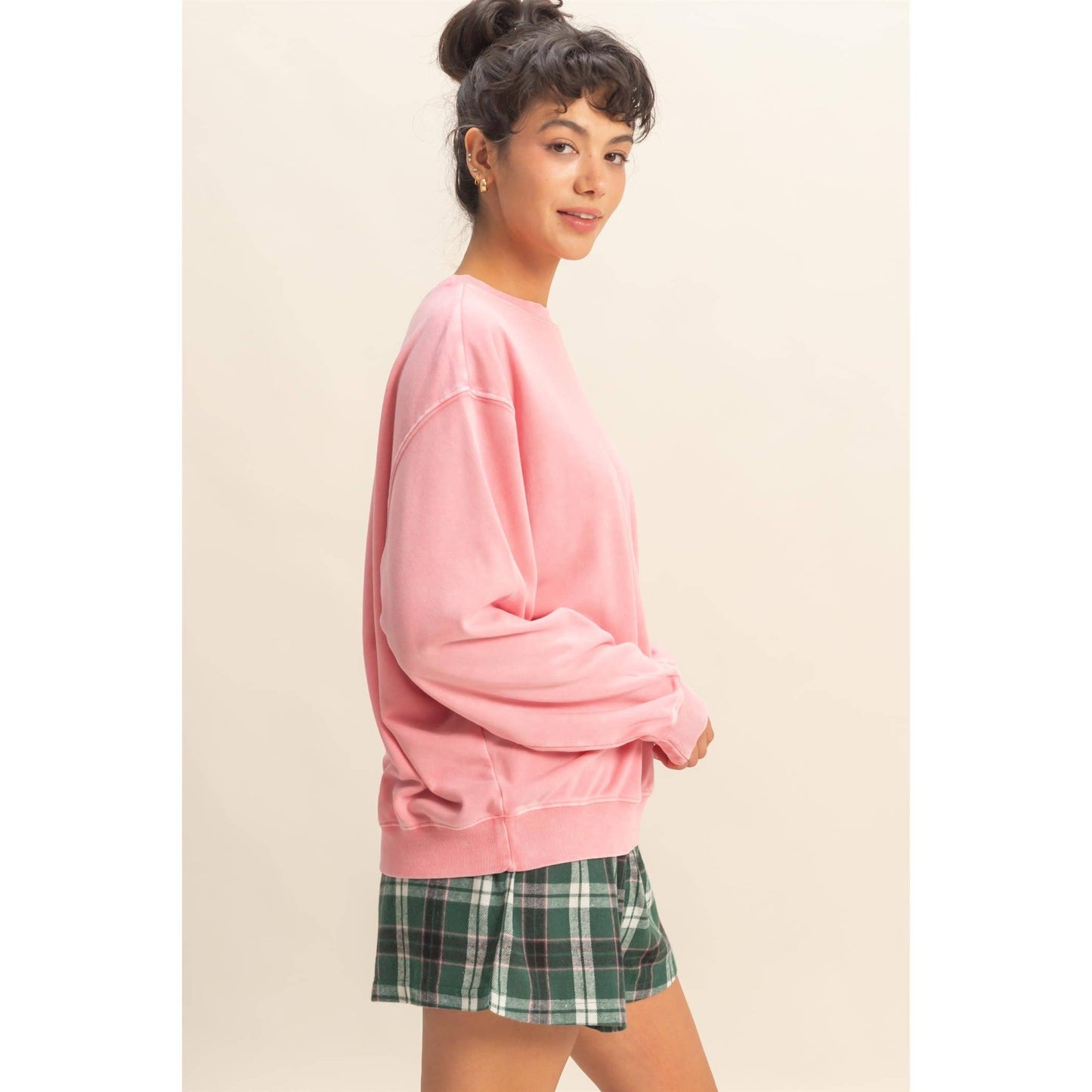 Oversized Mineral Washed Crew