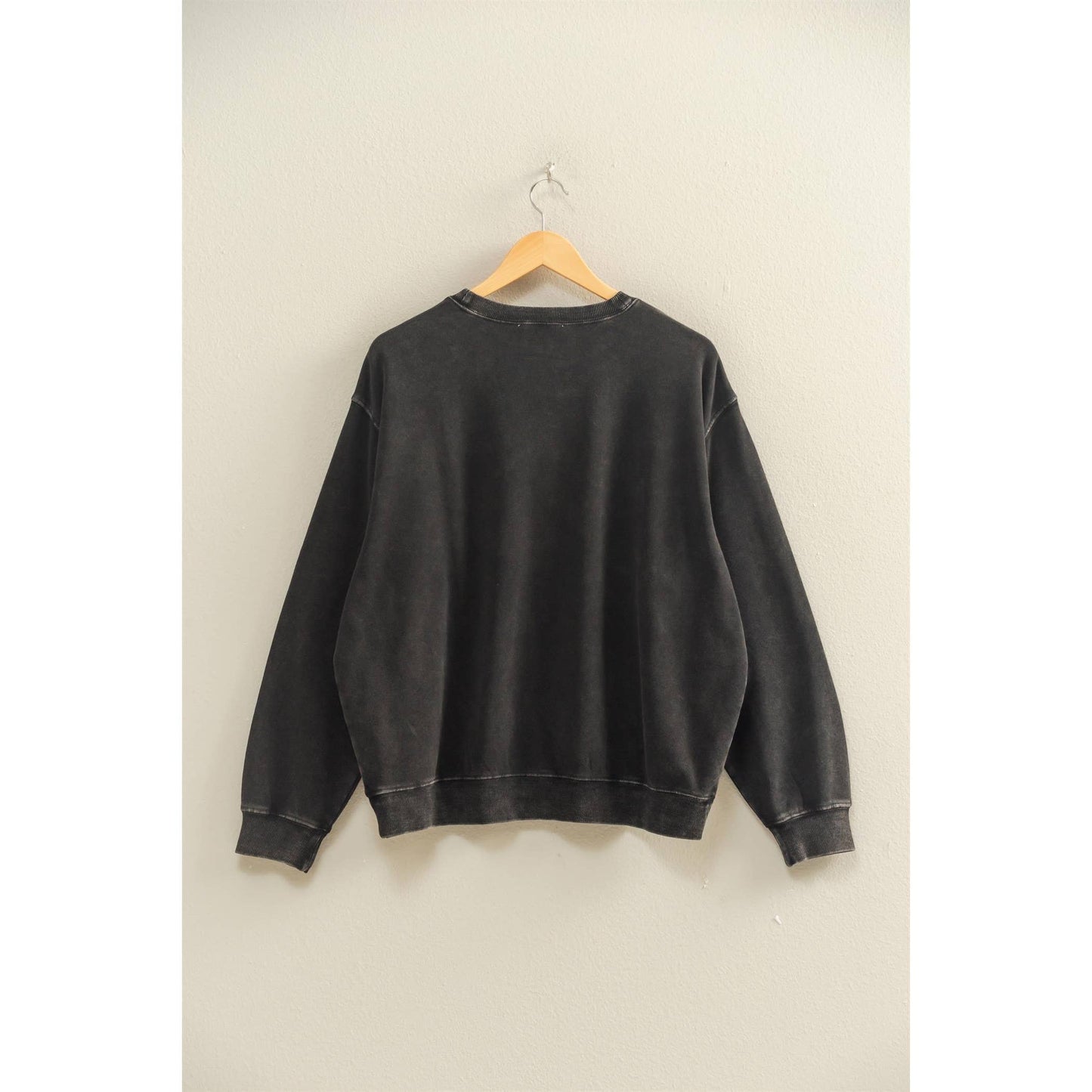 Oversized Mineral Washed Crew