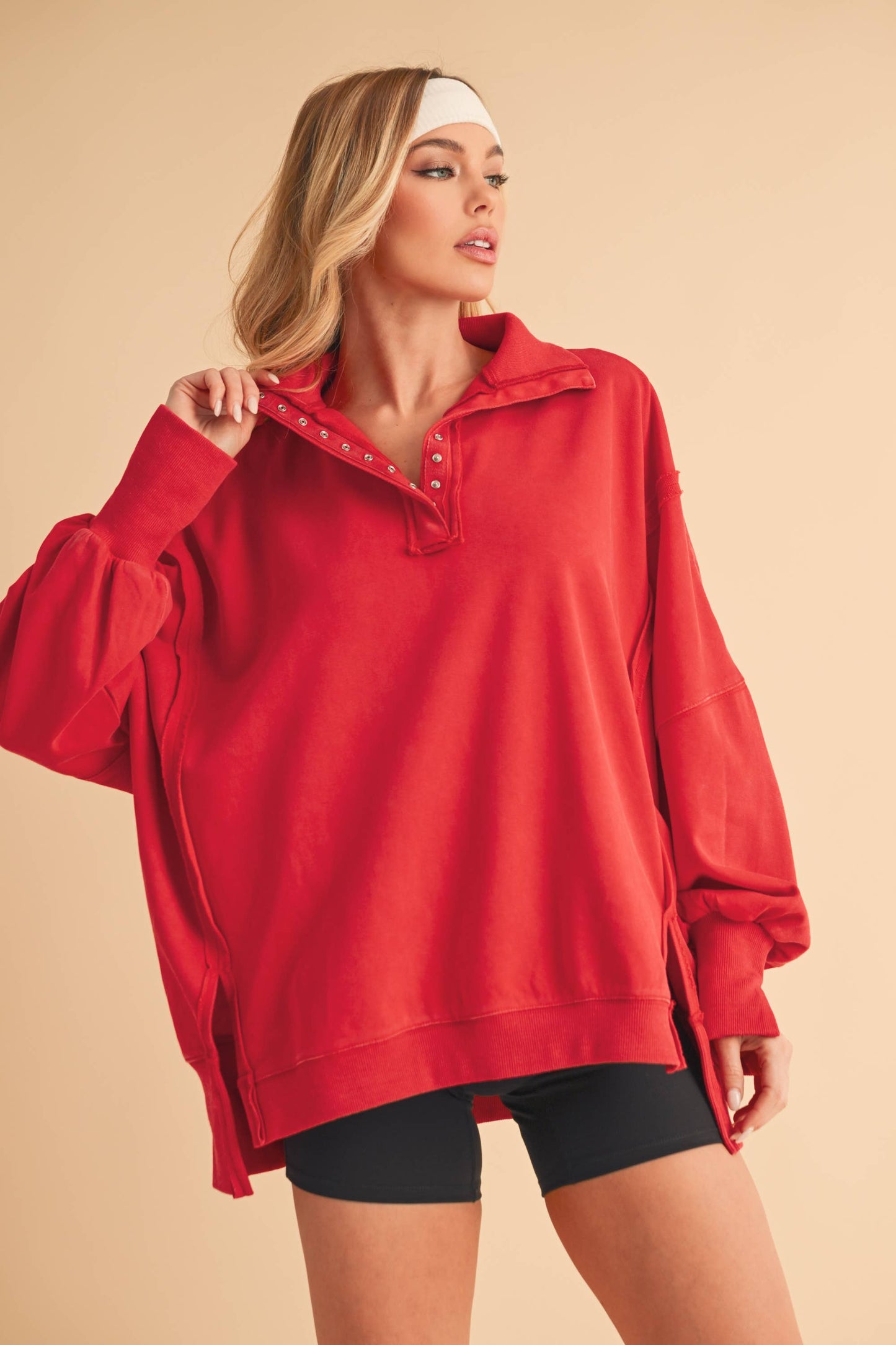 Henley Sweatshirt