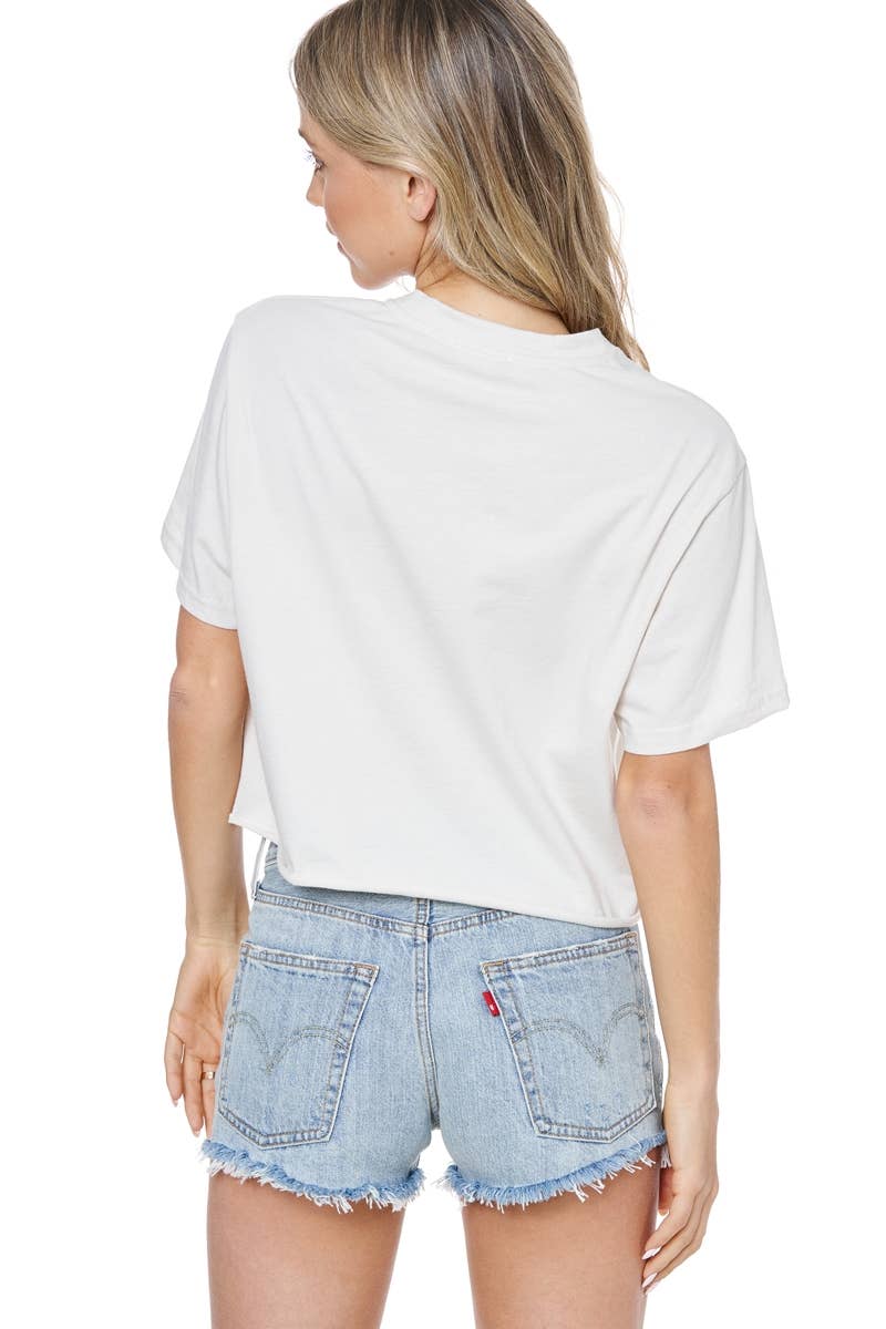 Relaxed Crop Tee