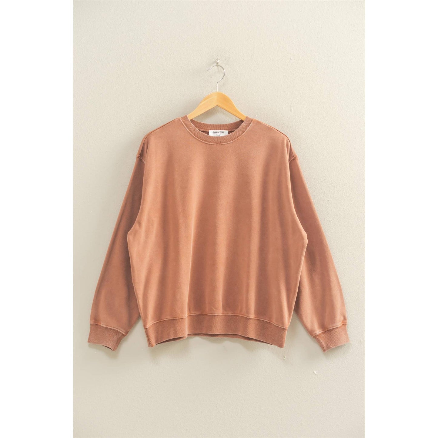 Oversized Mineral Washed Crew