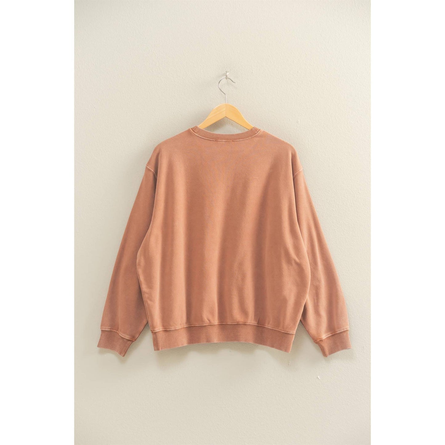 Oversized Mineral Washed Crew