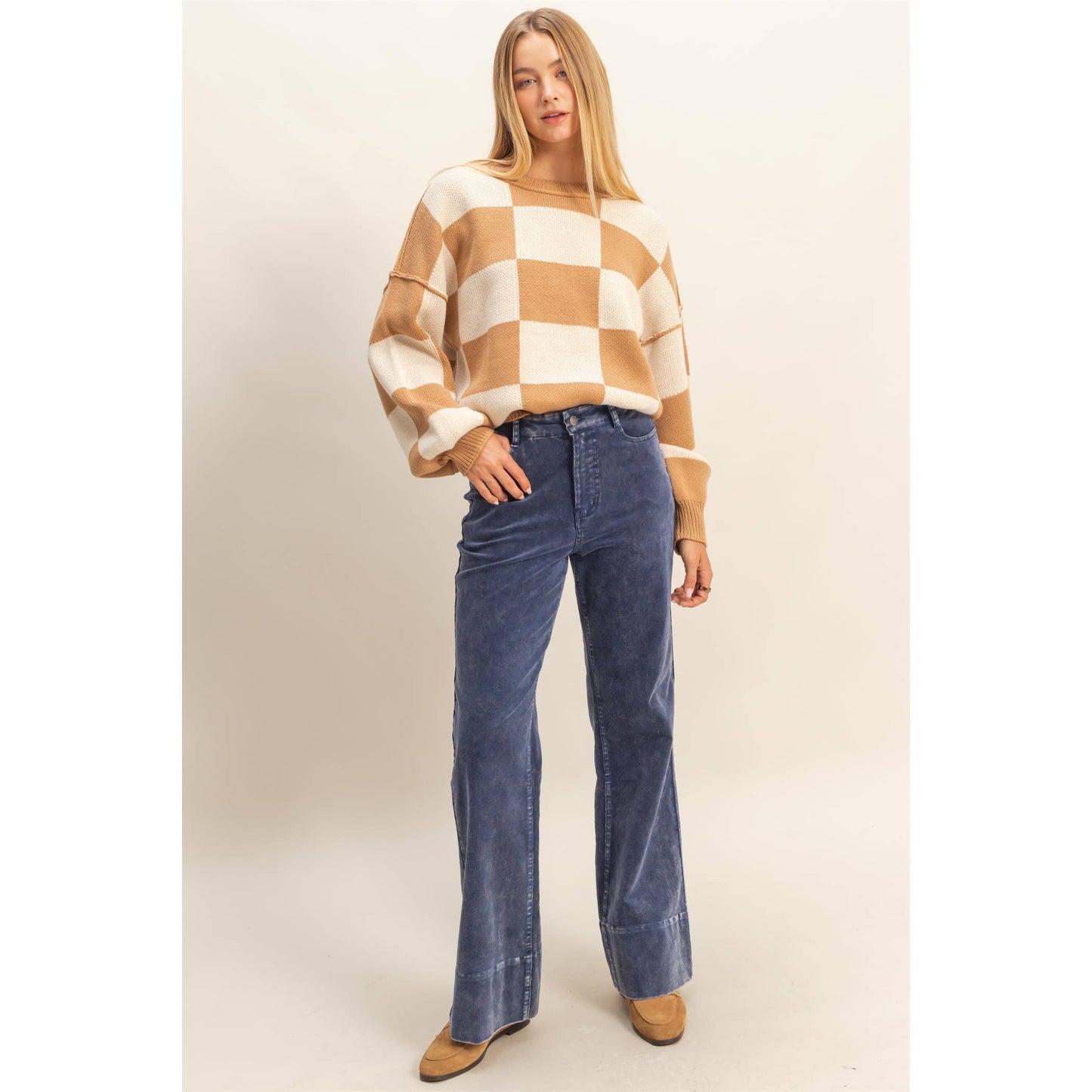 Checkered Sweater