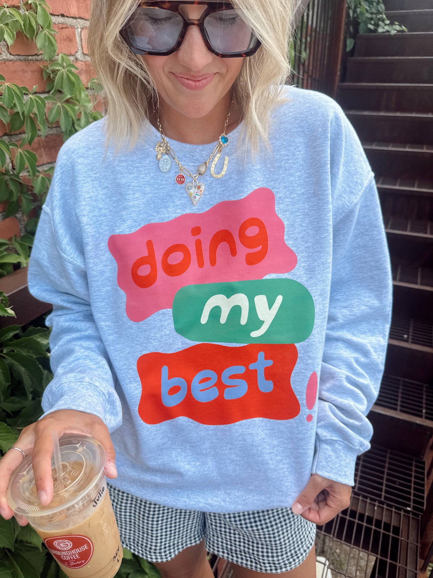 Doing Your Best Crewneck