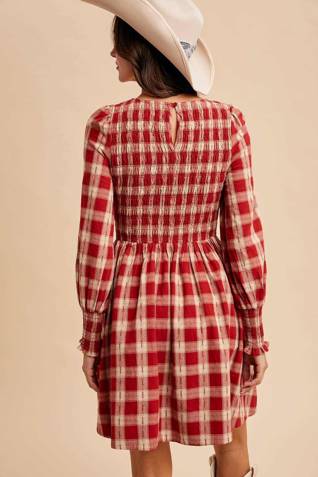 Plaid Mini Dress