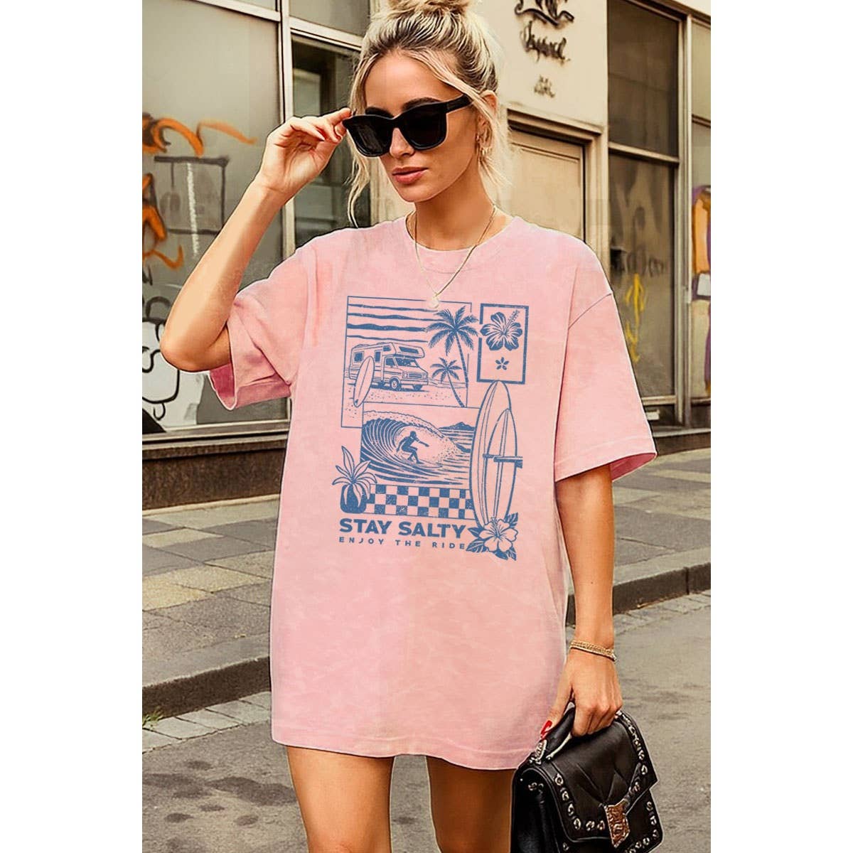 Stay Salty Enjoy The Ride Tee