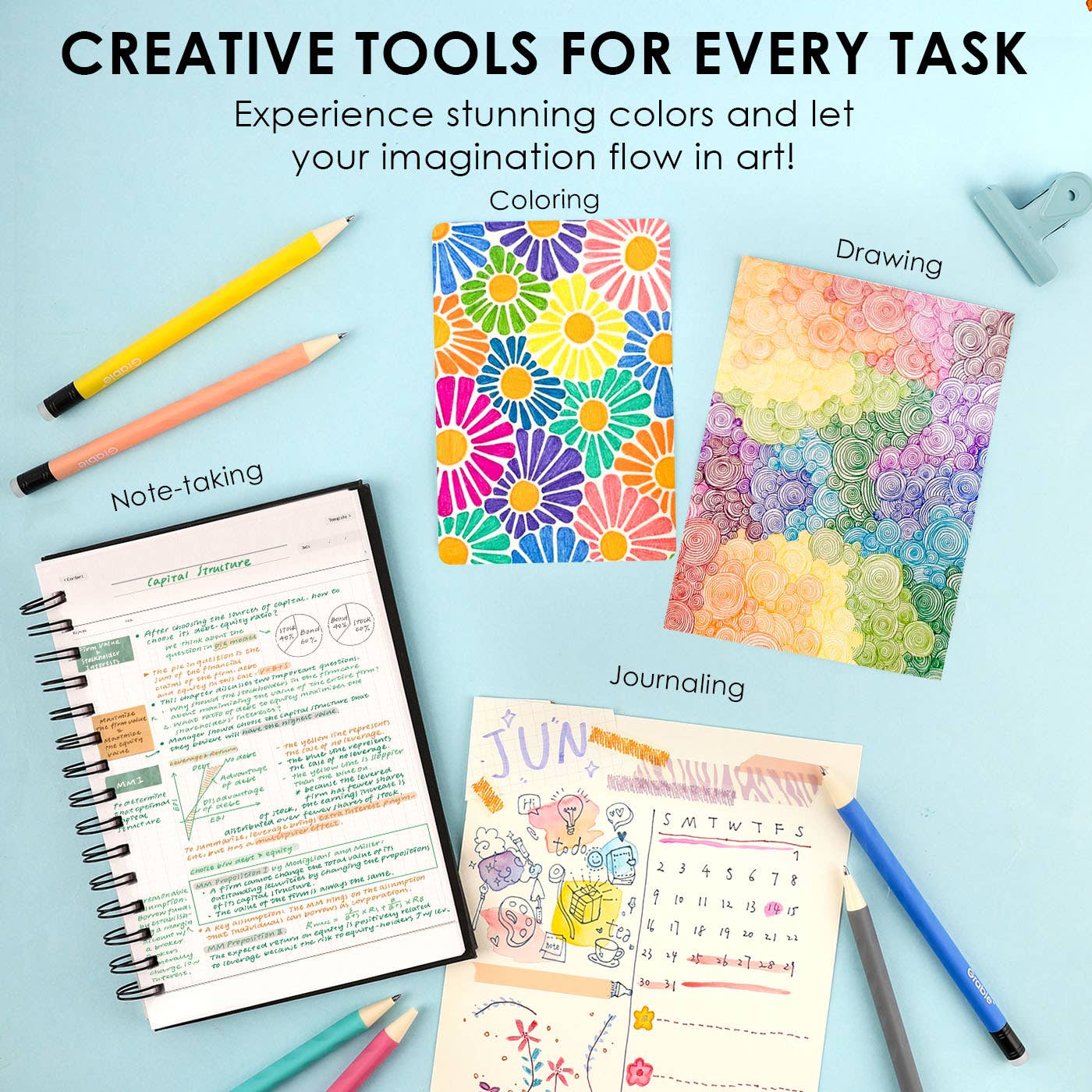 Grabie Erasable Pens