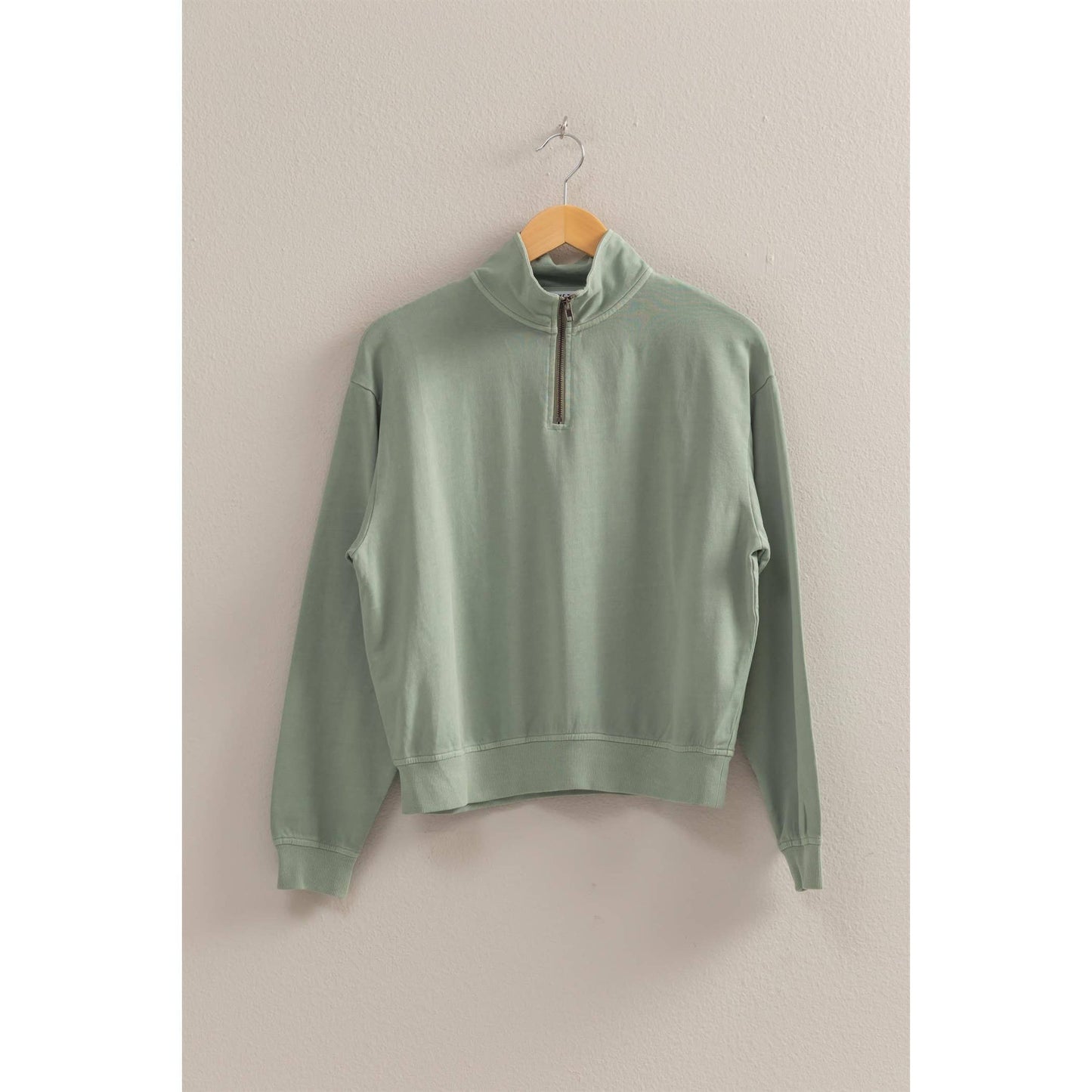 Half Zip Sweatshirt