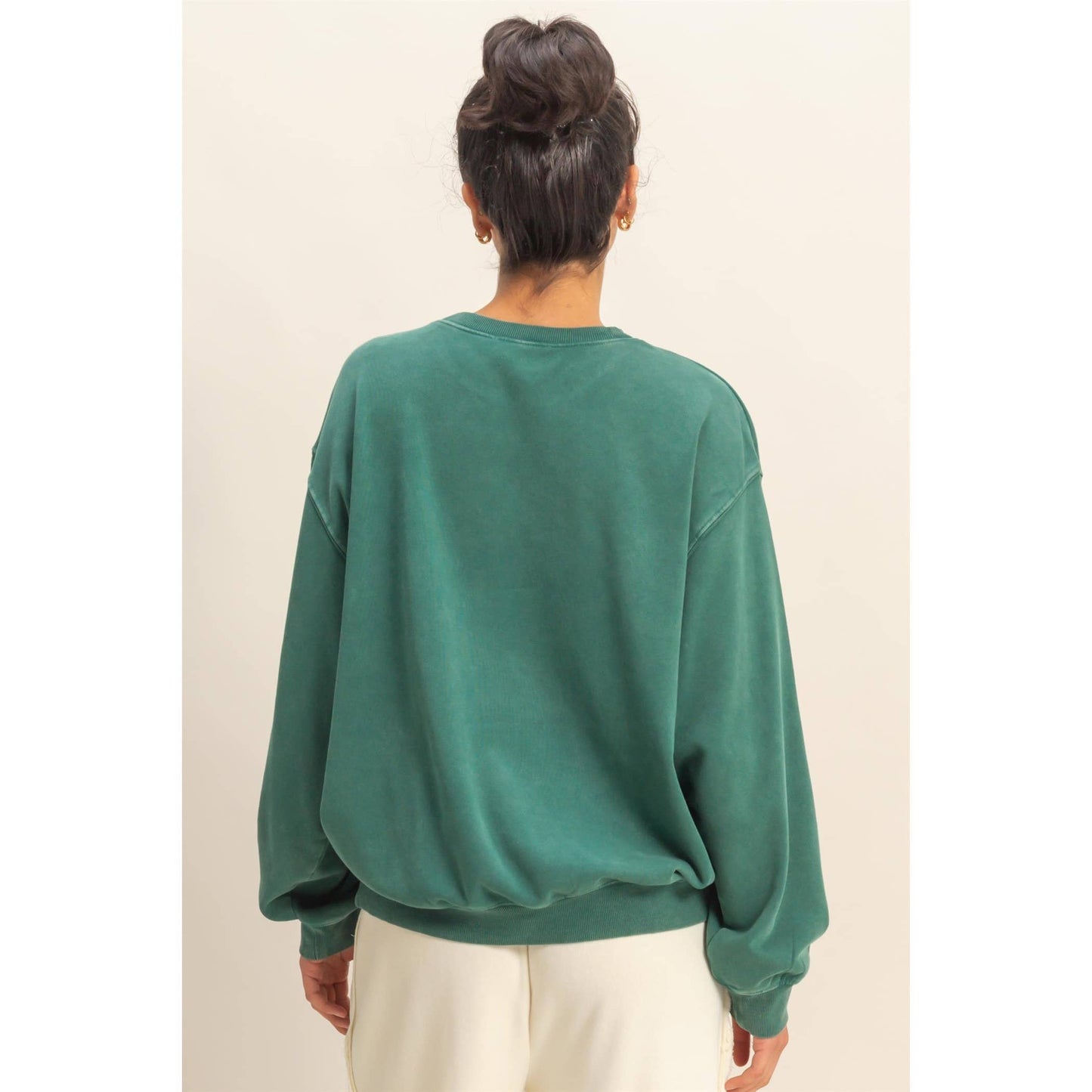 Oversized Mineral Washed Crew