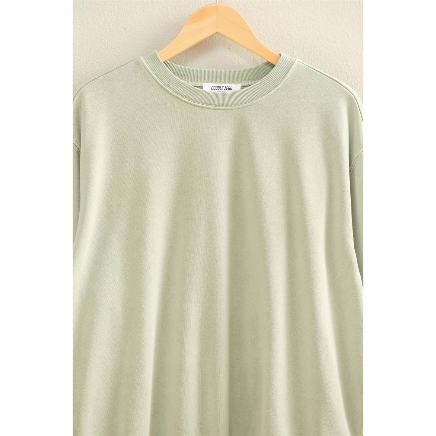 Oversized Mineral Washed Crew