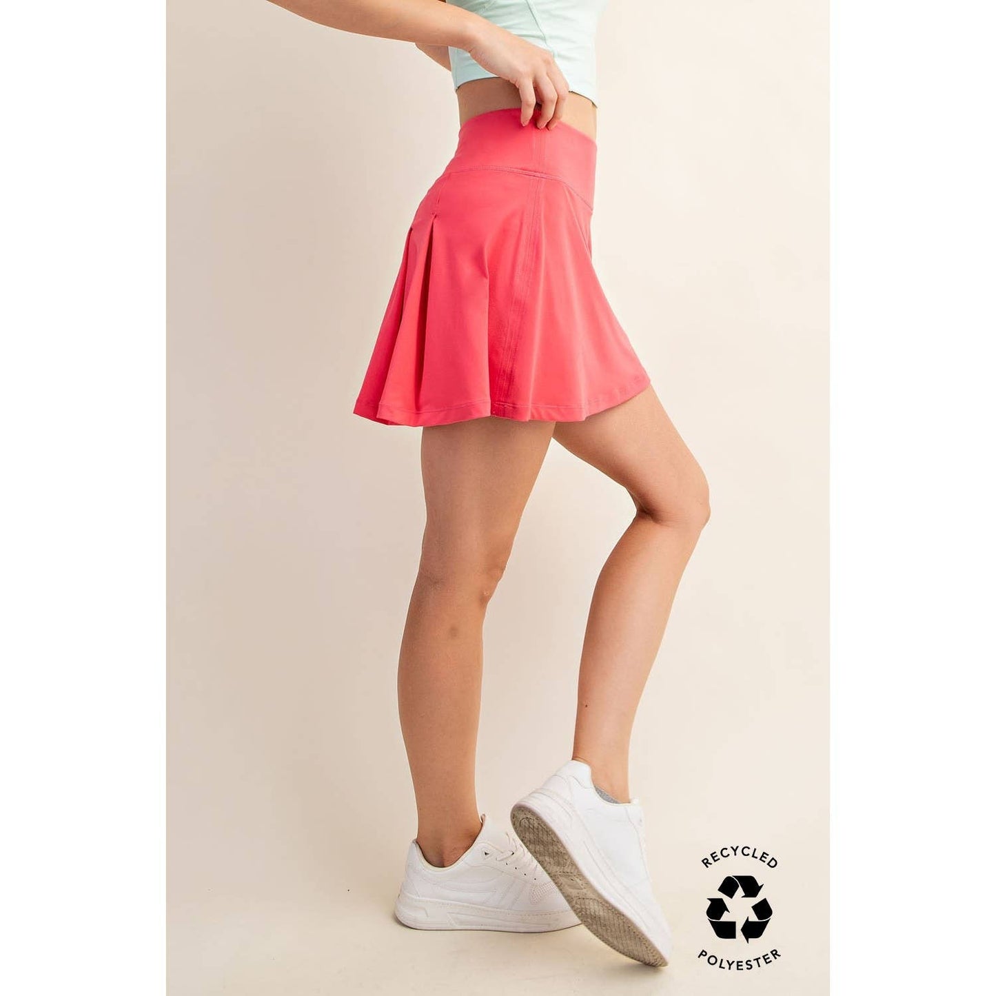 Back Pleat Skort
