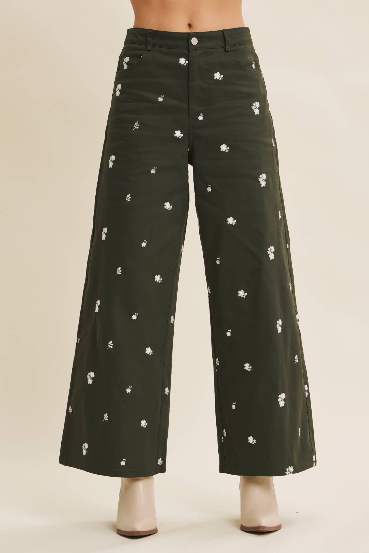 Embroidered Pants