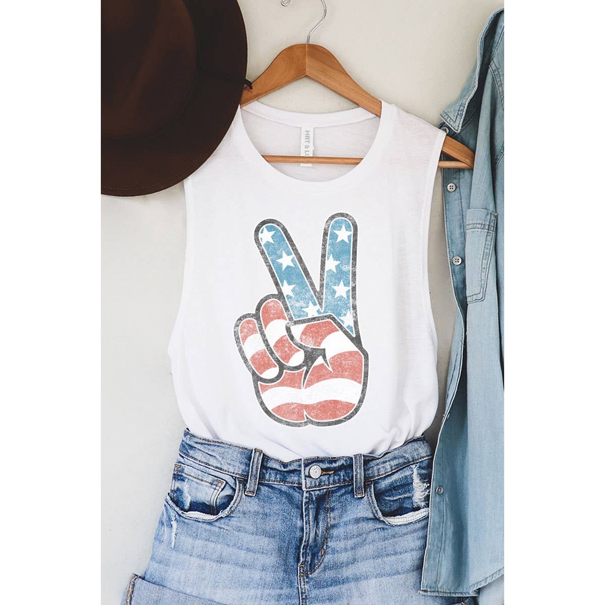 Peace USA Tank Top
