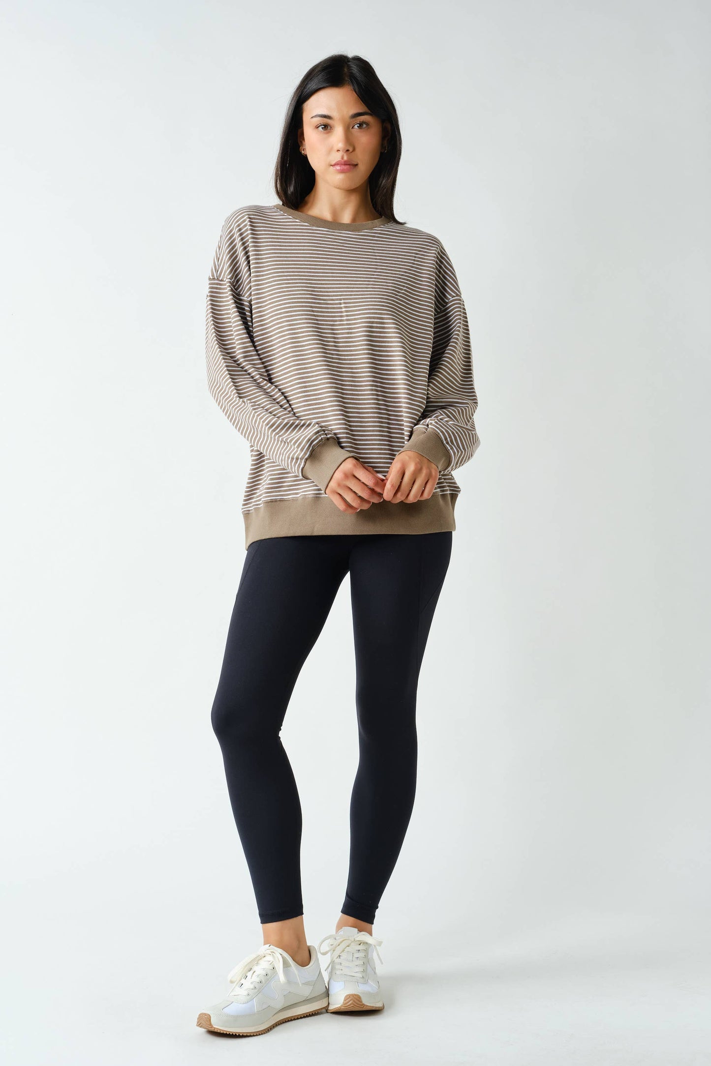 Coastal Striped Crewneck