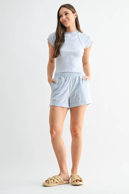 Highwaist Athleisure Shorts