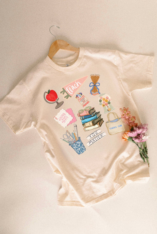 Teachers Collage Tee