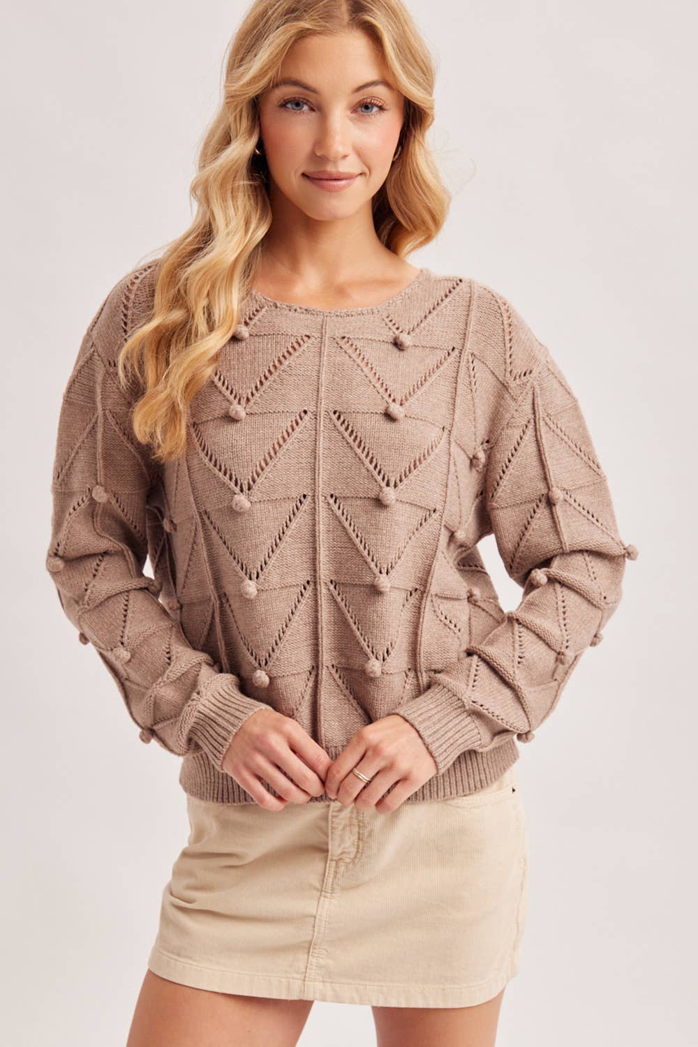 Pom Sweater