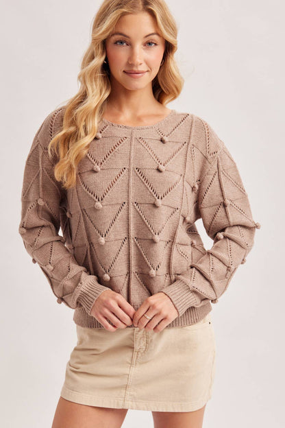 Pom Sweater