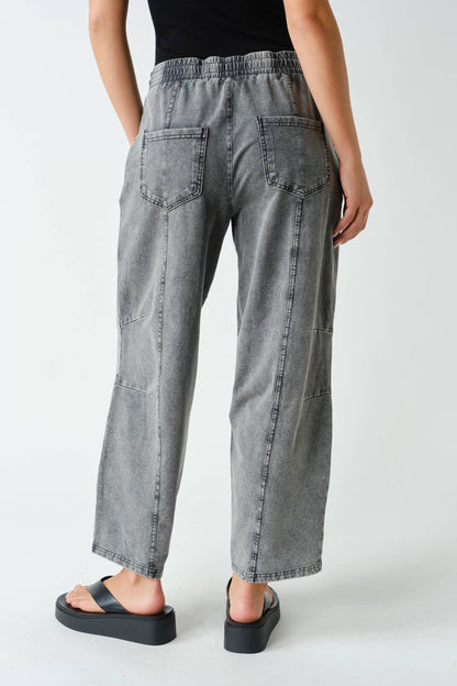 Mineral Wash Denim Pants