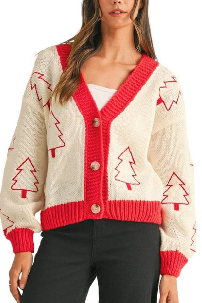 Christmas Tree Cardigan