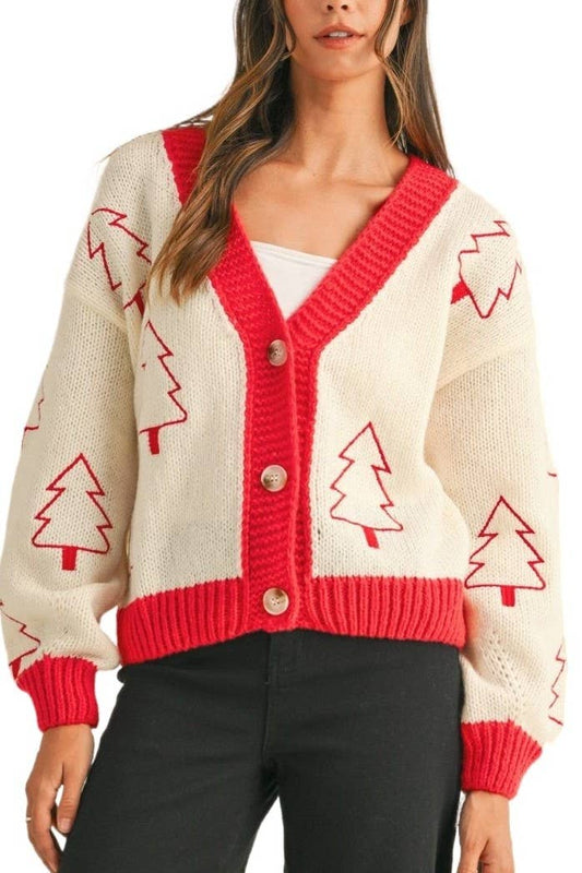 Christmas Tree Cardigan