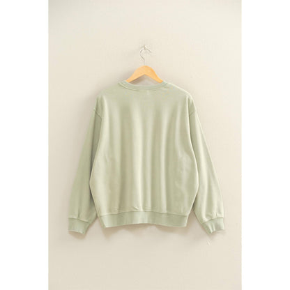 Oversized Mineral Washed Crew