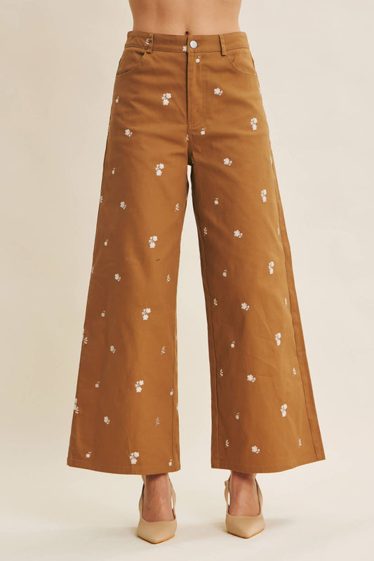 Embroidered Pants
