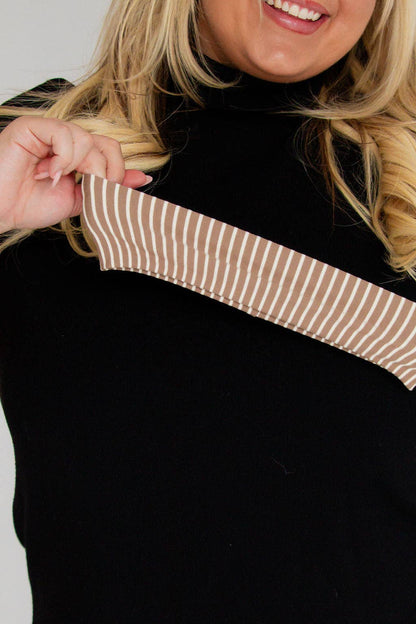Soft Striped Stretchy Headband