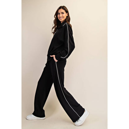 Piping Quarter Zip