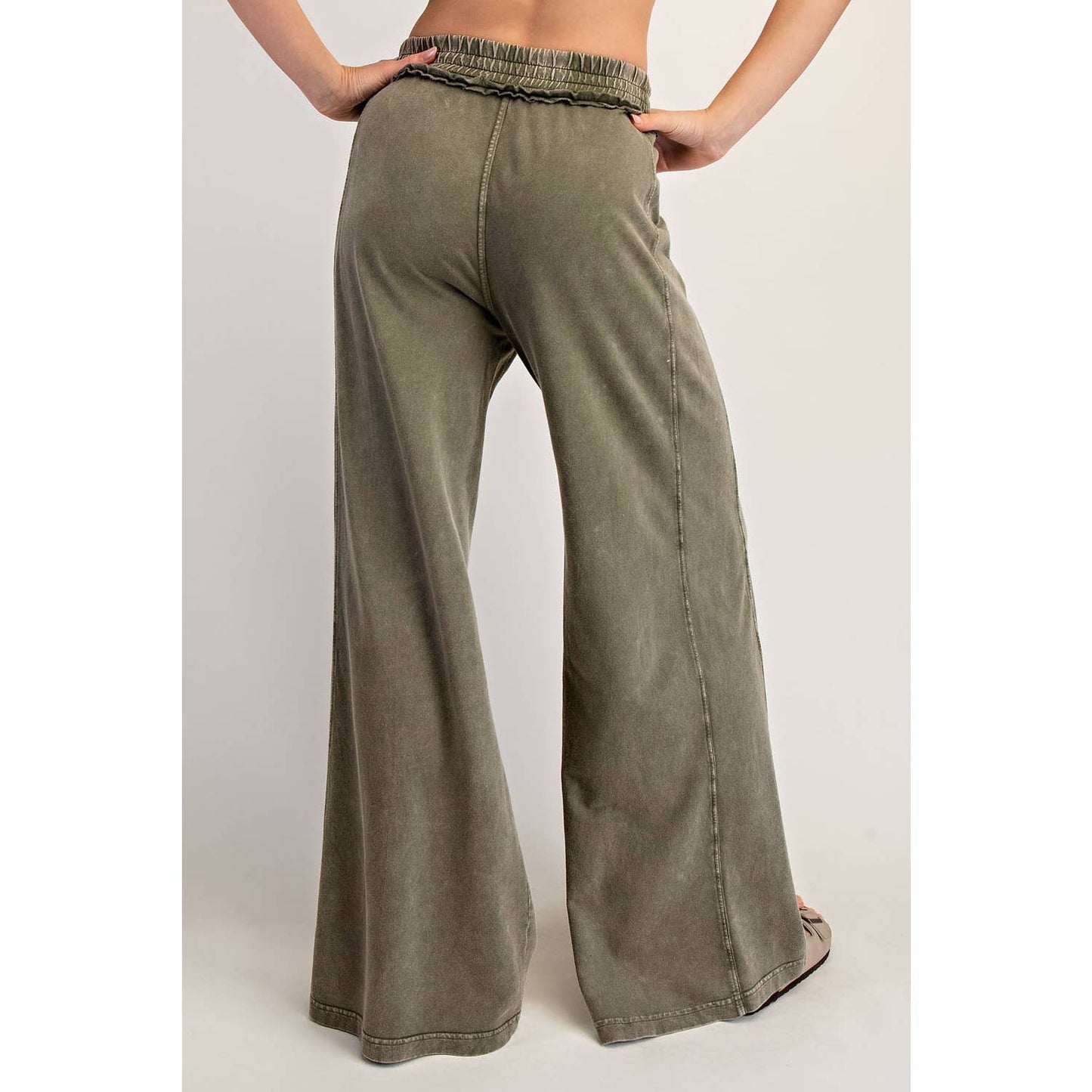 Mineral Washed Wide Leg