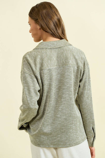 Ribbed Pullover