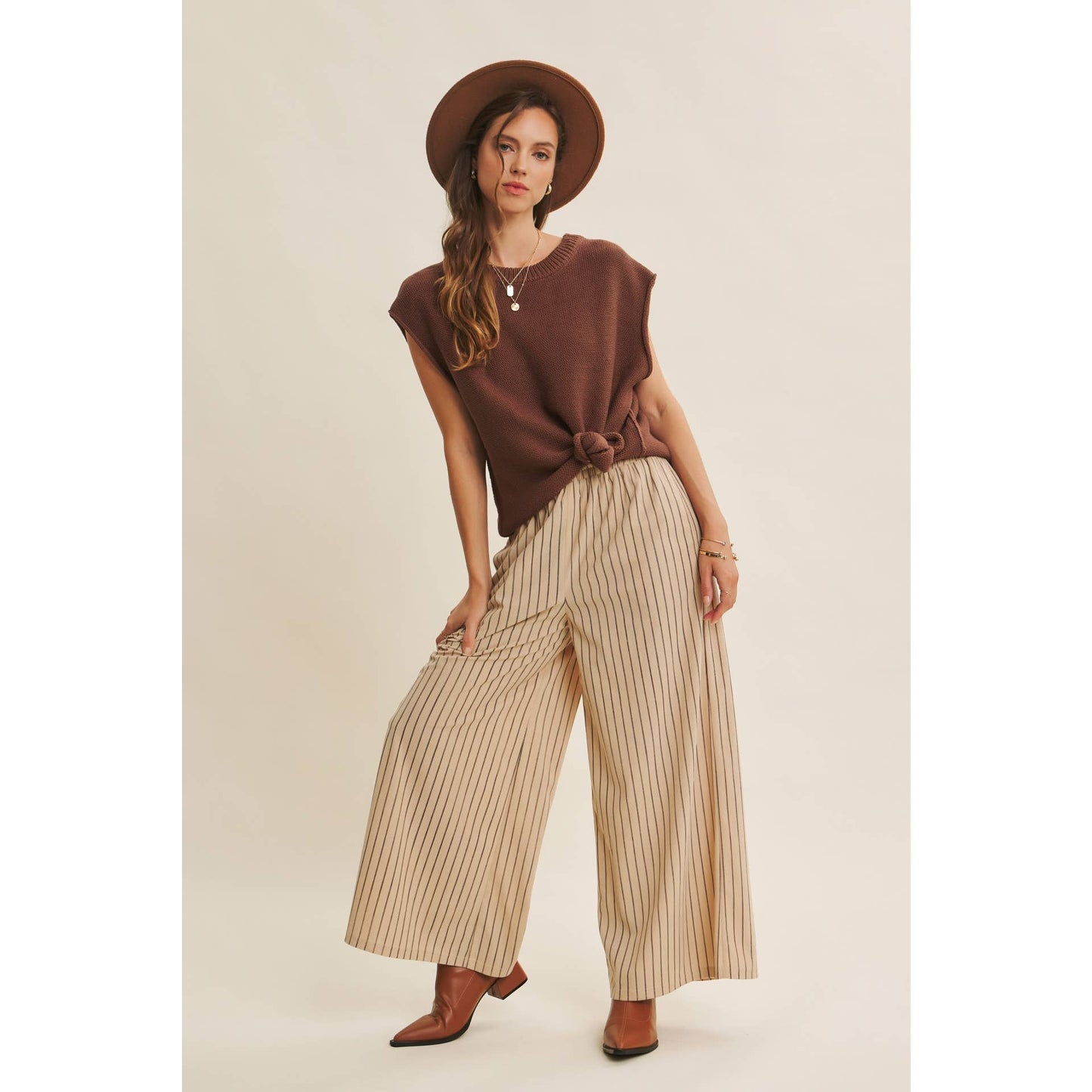 Wide Leg Corduroy Pants