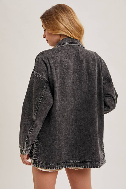 Black Denim Jacket