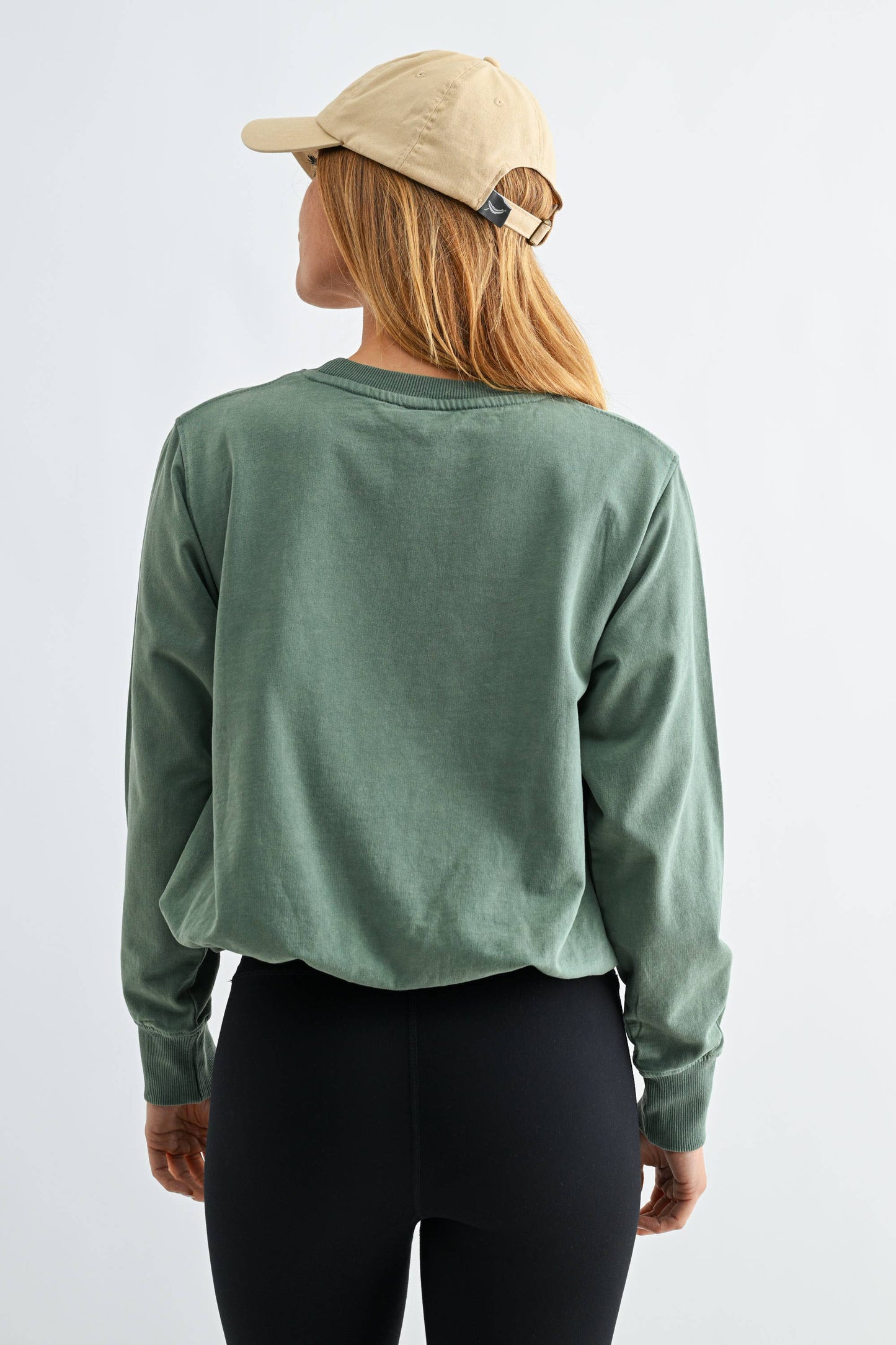 Mineral Cloud Bubble Hem Pullover