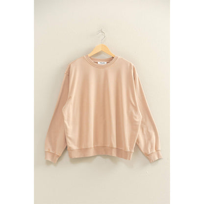 Oversized Mineral Washed Crew