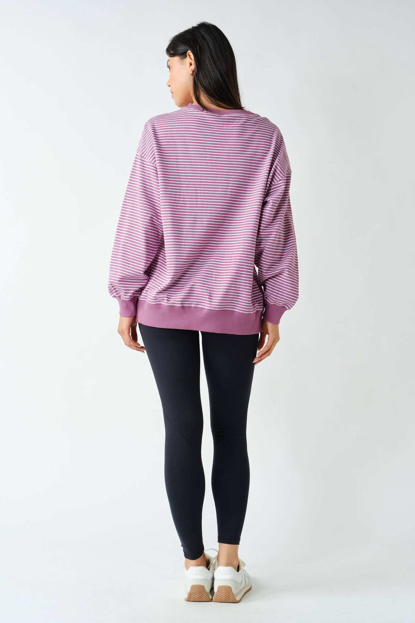 Coastal Striped Crewneck