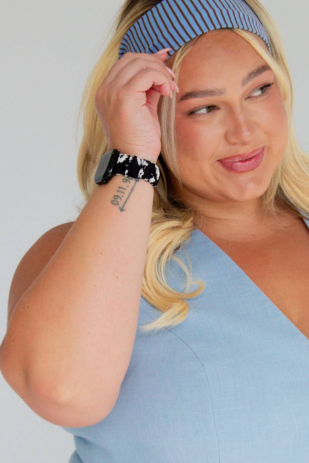 Soft Striped Stretchy Headband