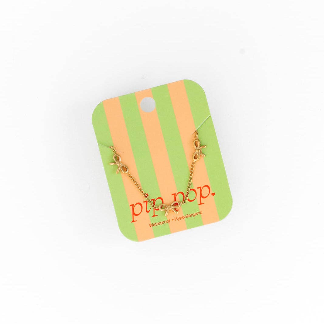 Bow Repeat Necklace