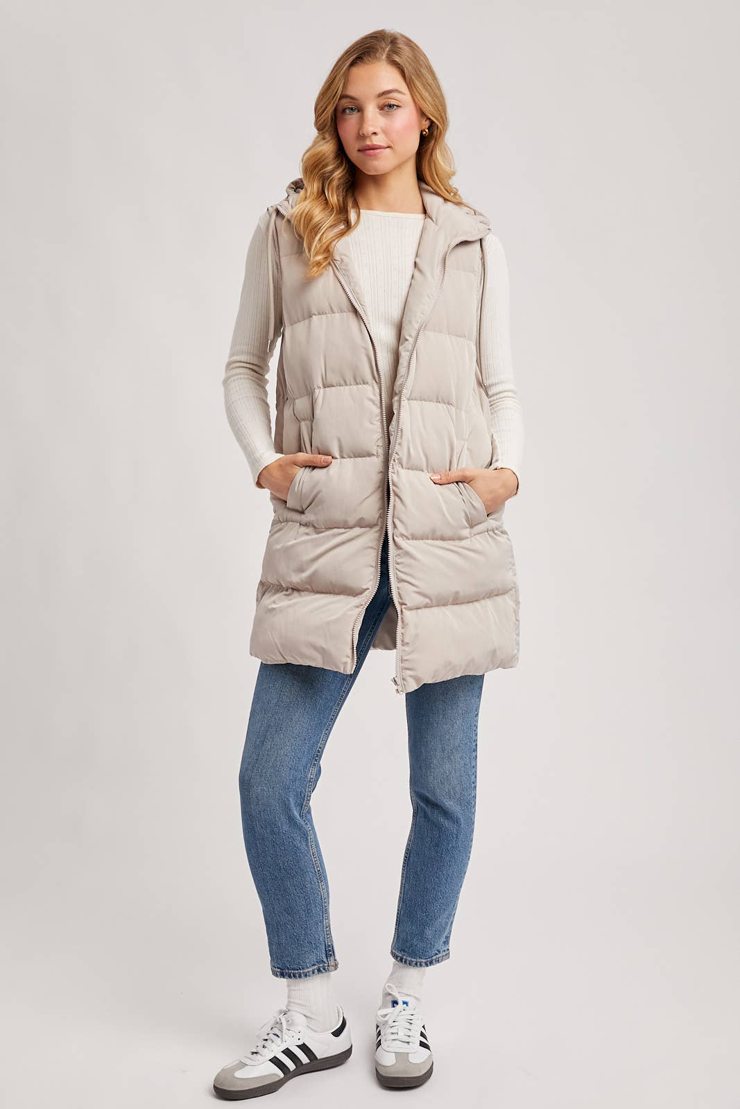 Hooded Puffer Vest