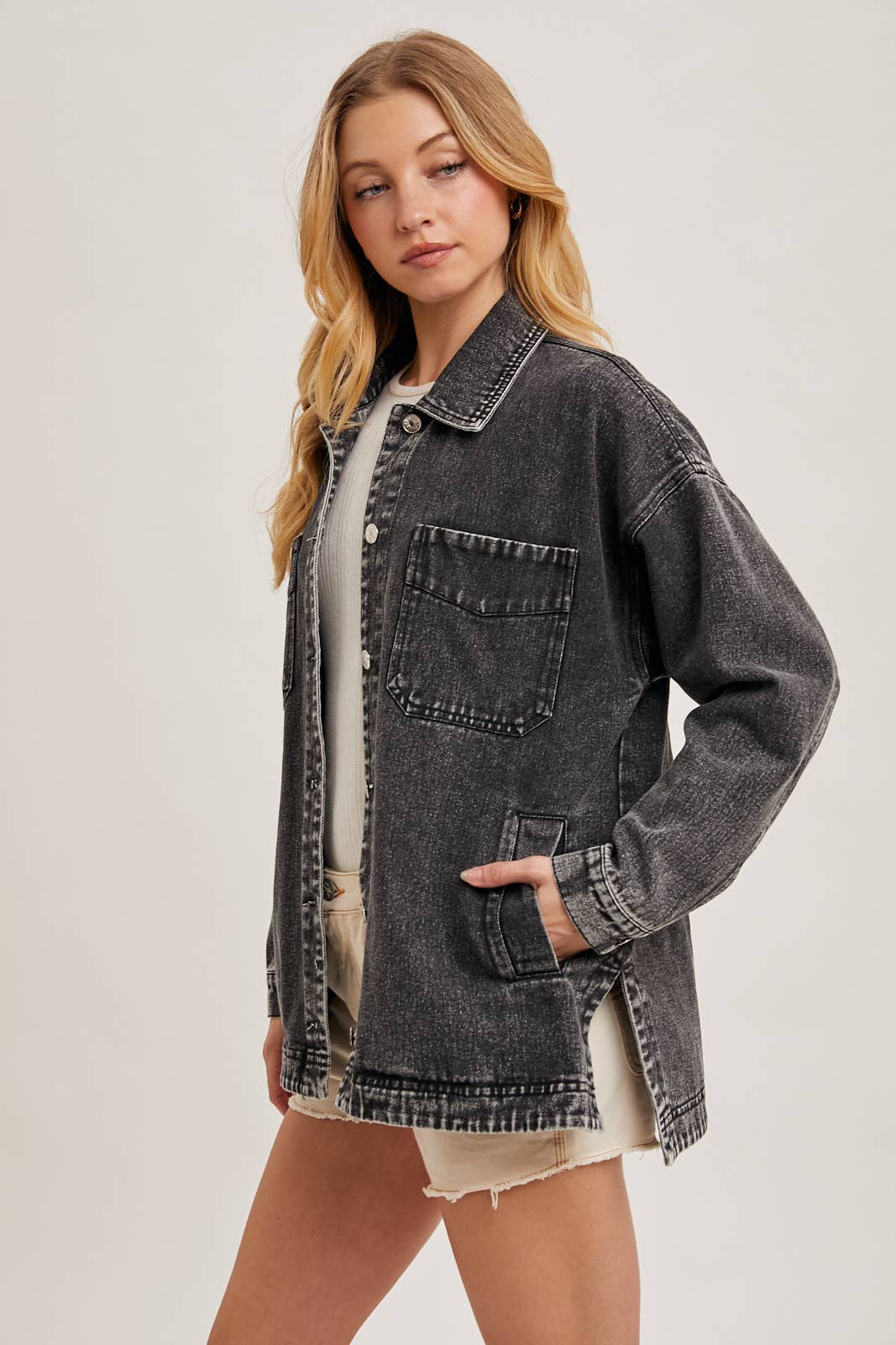 Black Denim Jacket