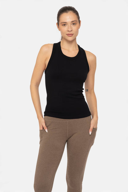 Ribbed Racerback