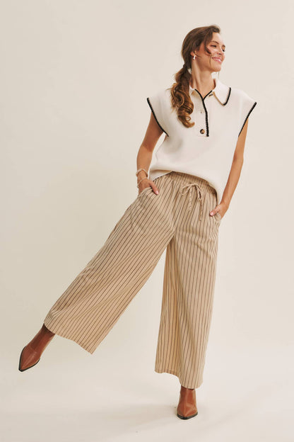 Wide Leg Corduroy Pants