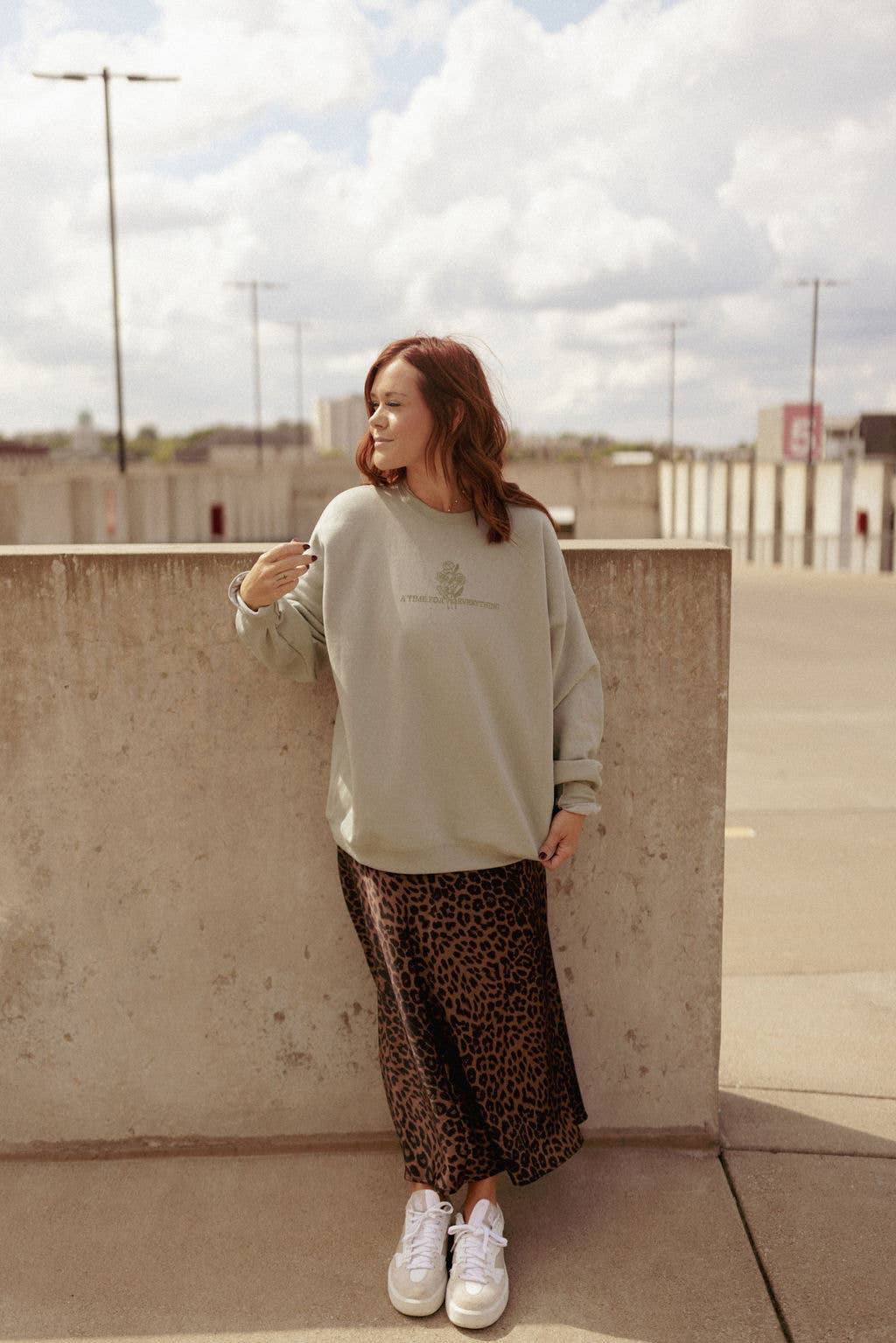 A Time For Everything  Graphic Sweatshirt 