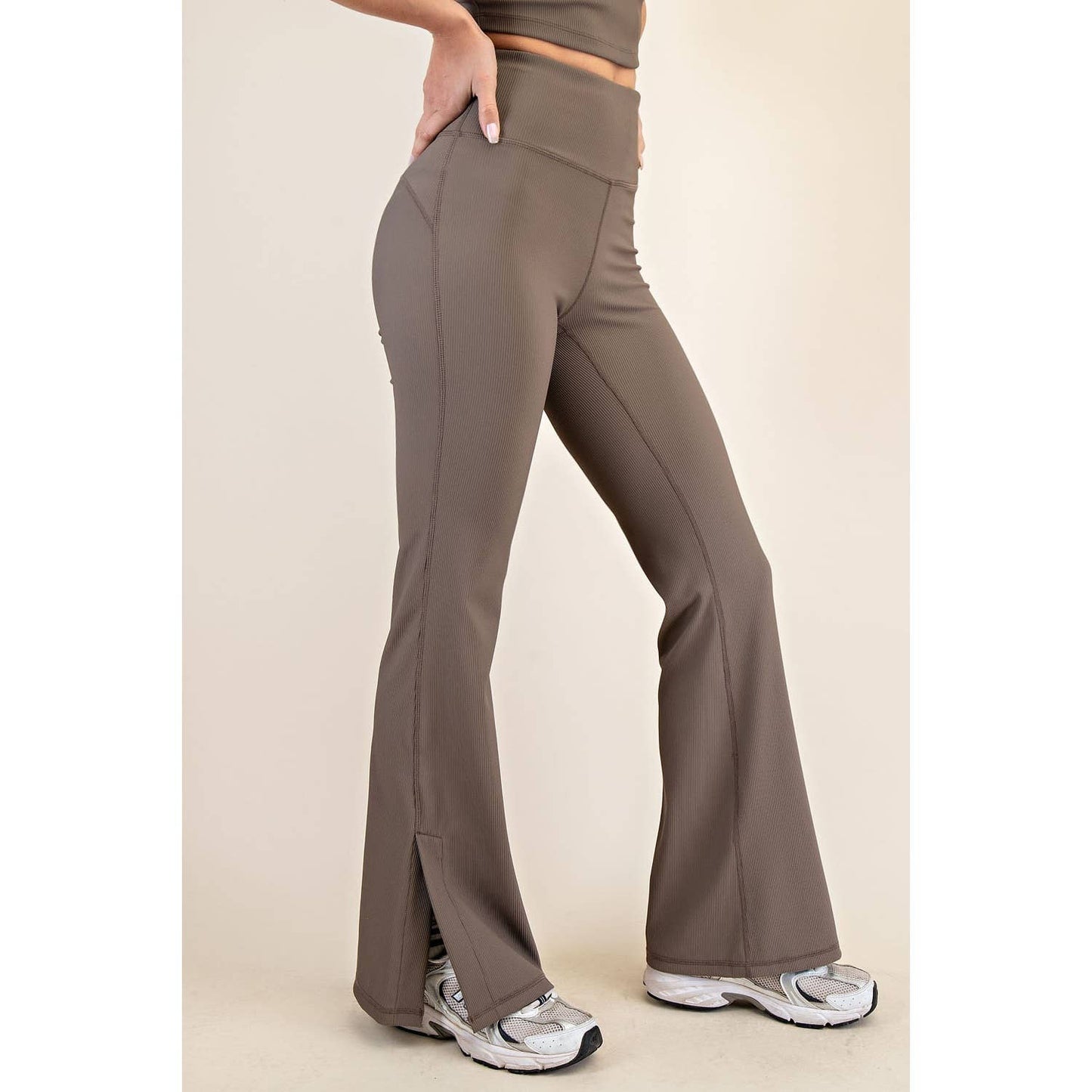 Rib Flare Leggings