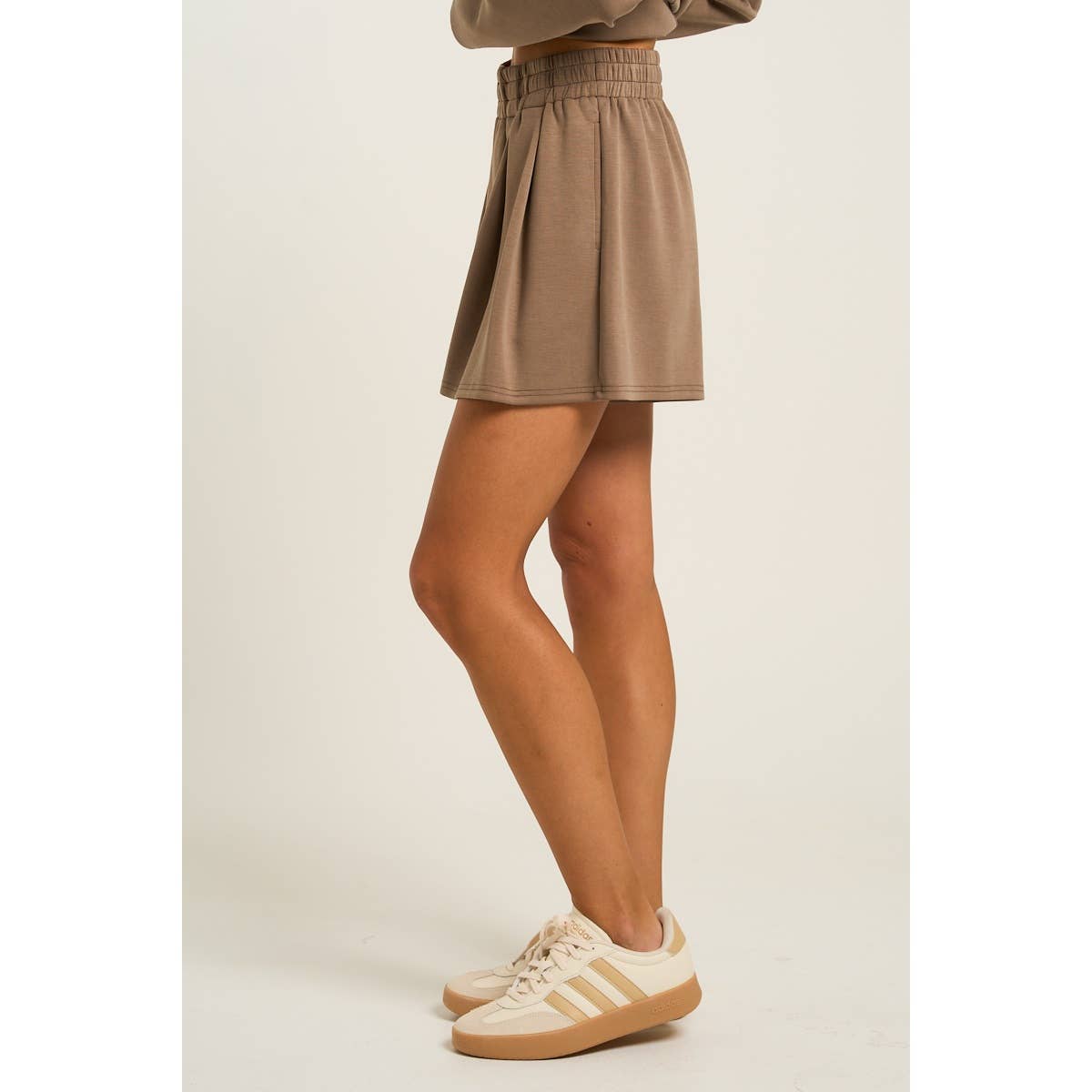 Ultra Soft Pleated Front Shorts