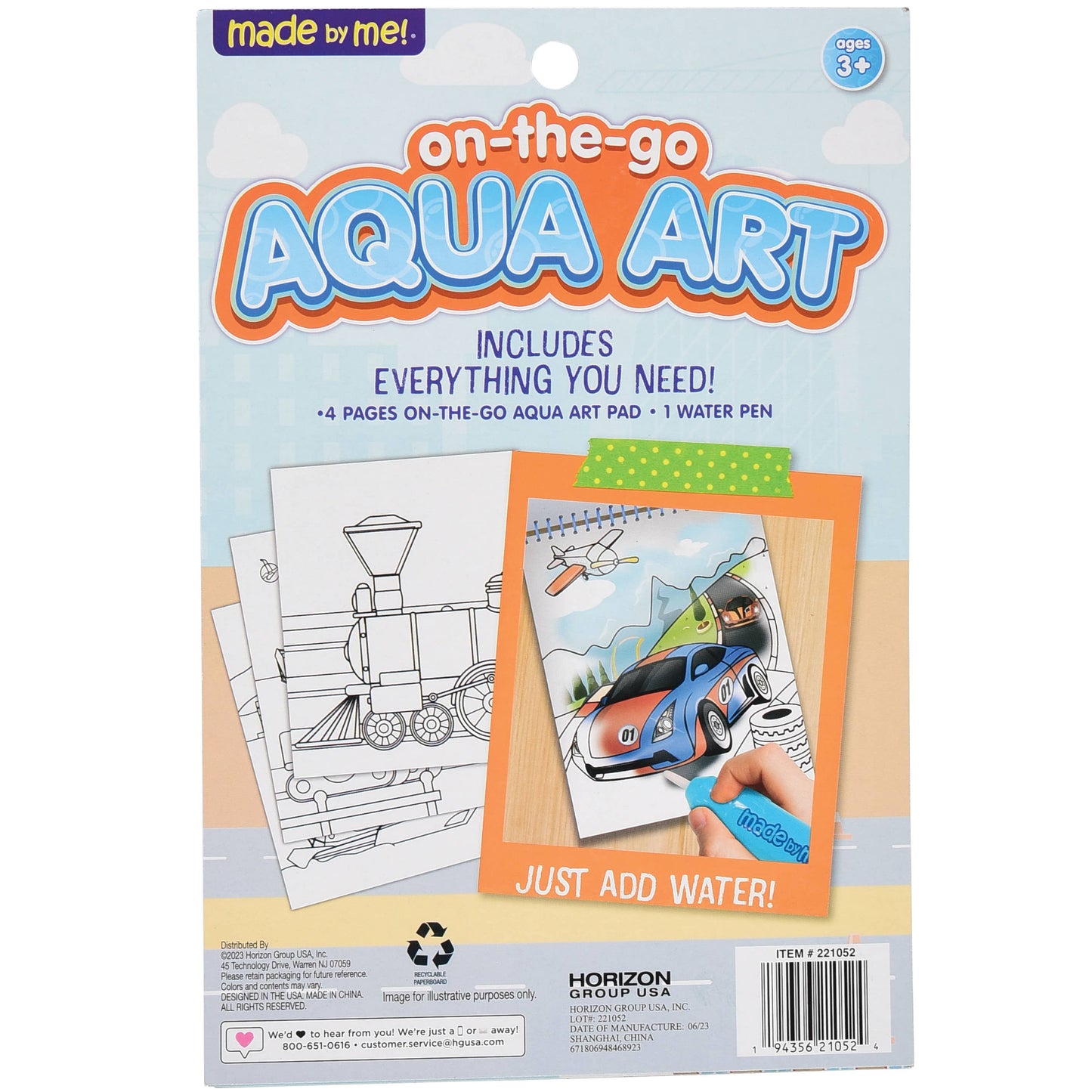 City Fun Aqua Art Pad