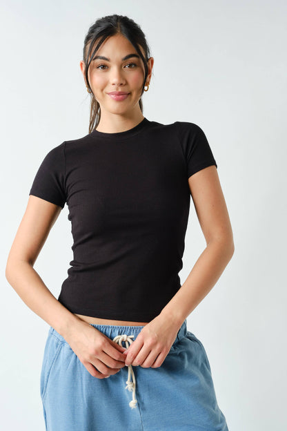 Ribbed Athleisure Top
