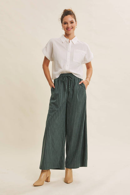 Wide Leg Corduroy Pants