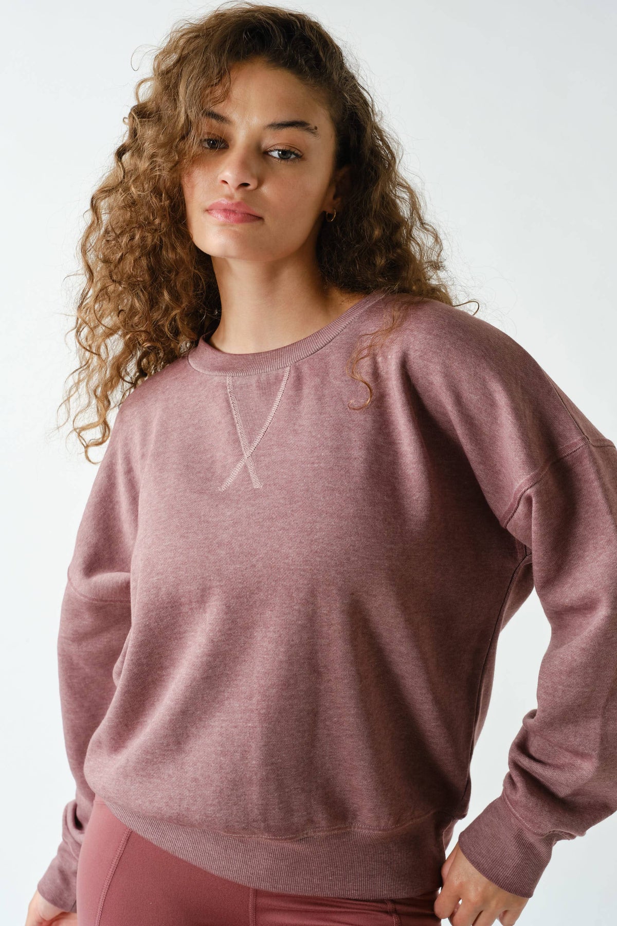 Burned Out Crewneck Sweater