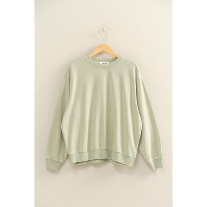 Oversized Mineral Washed Crew